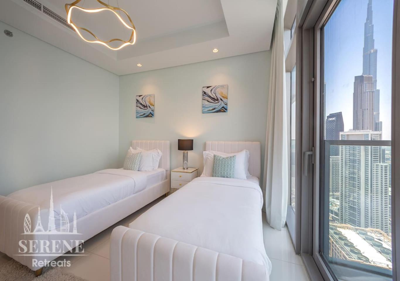 דירות דובאי Serene Retreats Paramount 2 Bed Flat With Burj View מראה חיצוני תמונה